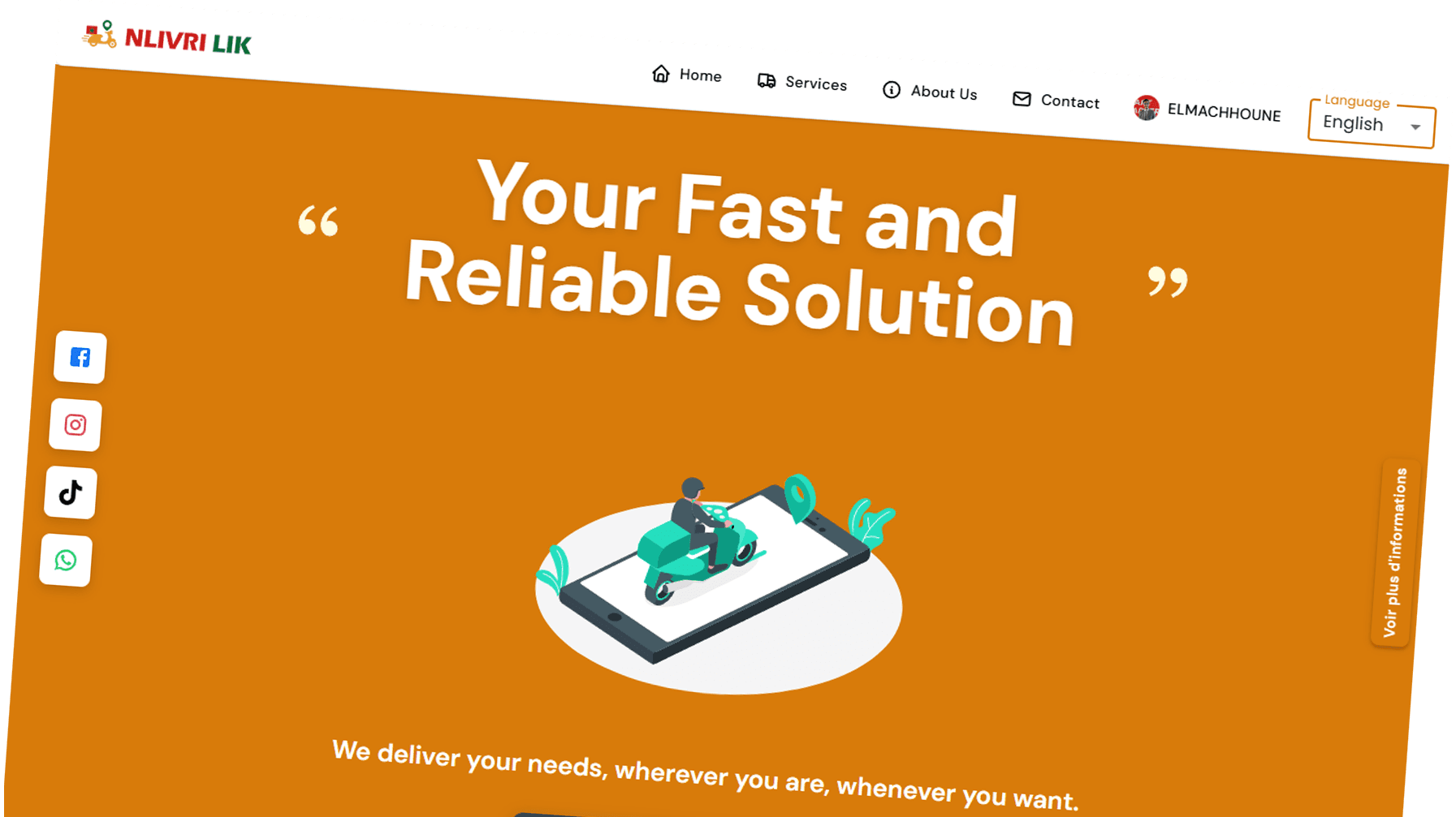 NLIVRILIK Delivery Platform